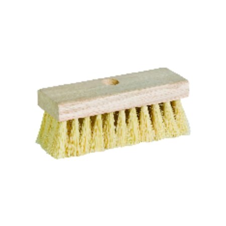 DQB 7 in. W Wood Handle Roof Brush 11949